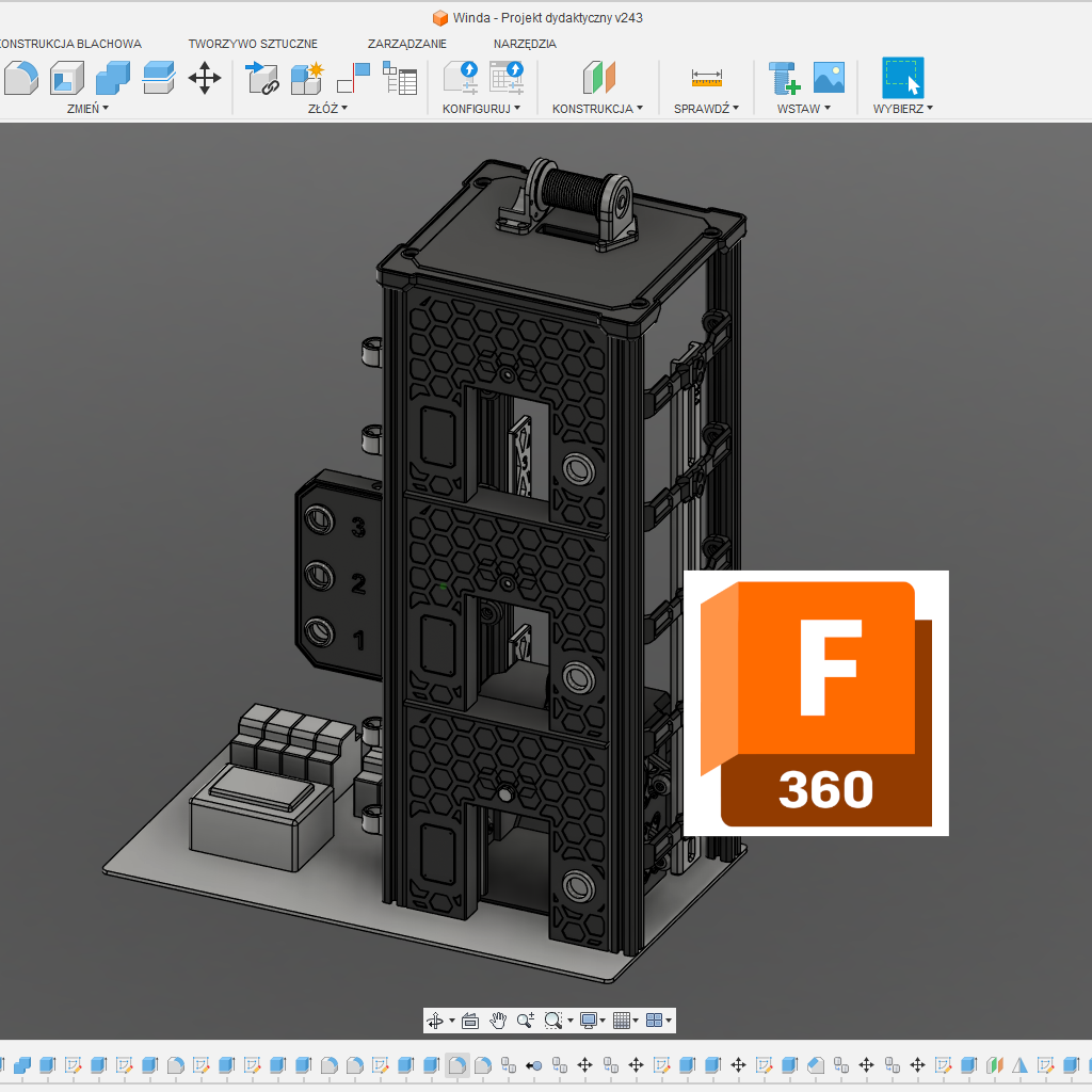 Oprogramowanie Fusion360